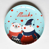 Christmas Ceramic Plate Plates Kitchen Essentials