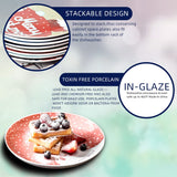 Christmas Ceramic Plate Plates Kitchen Essentials