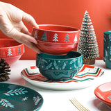 Christmas Ceramic Tableware Kitchen Essentials