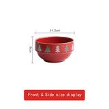 Christmas Ceramic Tableware Kitchen Essentials