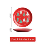 Christmas Ceramic Tableware Kitchen Essentials