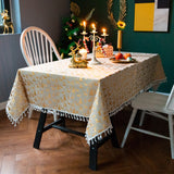 Christmas Decoration Tablecloth Kitchen Essentials