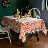 Christmas Decoration Tablecloth Kitchen Essentials
