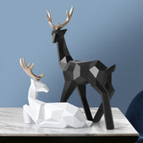 Christmas Deer Reindeer Figurines Kitchen Essentials