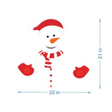 Christmas Fridge Magnet - Snowman Kitchen Essentials