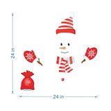 Christmas Fridge Magnet - Snowman Kitchen Essentials