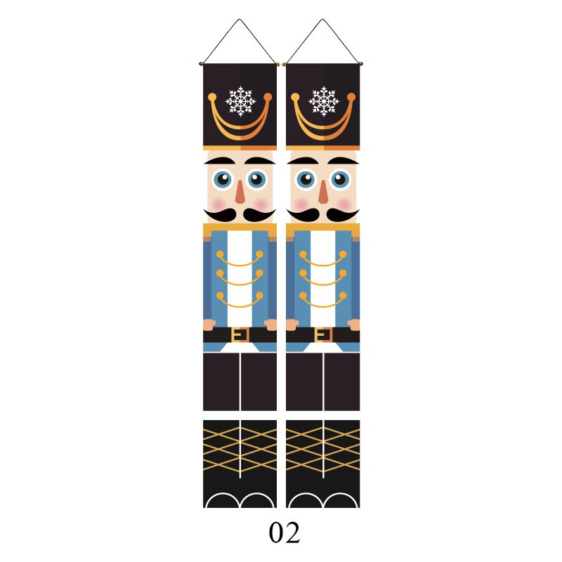 Christmas Nutcracker Soldier Outdoor Decoration Kitchen Essentials