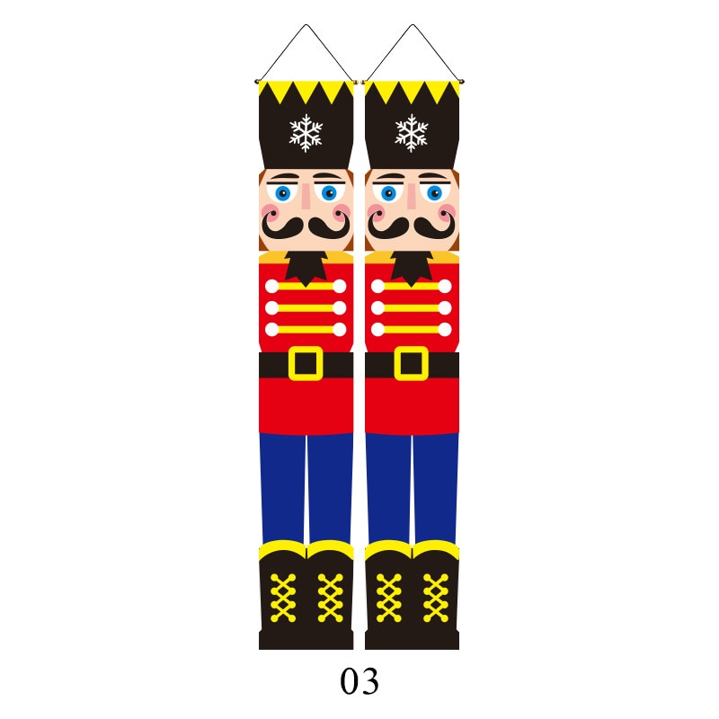 Christmas Nutcracker Soldier Outdoor Decoration Kitchen Essentials