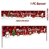 Christmas Outdoor Banner For Home Kitchen Essentials
