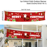 Christmas Outdoor Banner For Home Kitchen Essentials