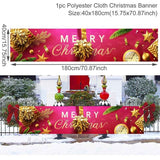 Christmas Outdoor Banner For Home Kitchen Essentials