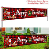 Christmas Outdoor Banner For Home Kitchen Essentials