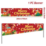 Christmas Outdoor Banner For Home Kitchen Essentials