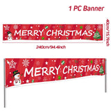 Christmas Outdoor Banner For Home Kitchen Essentials