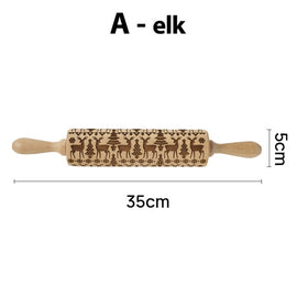 Christmas Rolling Pins for Baking Kitchen Essentials