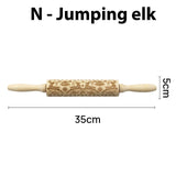 Christmas Rolling Pins for Baking Kitchen Essentials