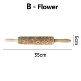 Christmas Rolling Pins for Baking Kitchen Essentials