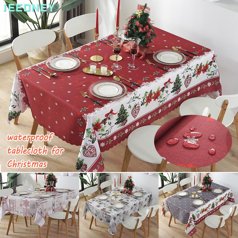 Christmas Tablecloth Kitchen Essentials