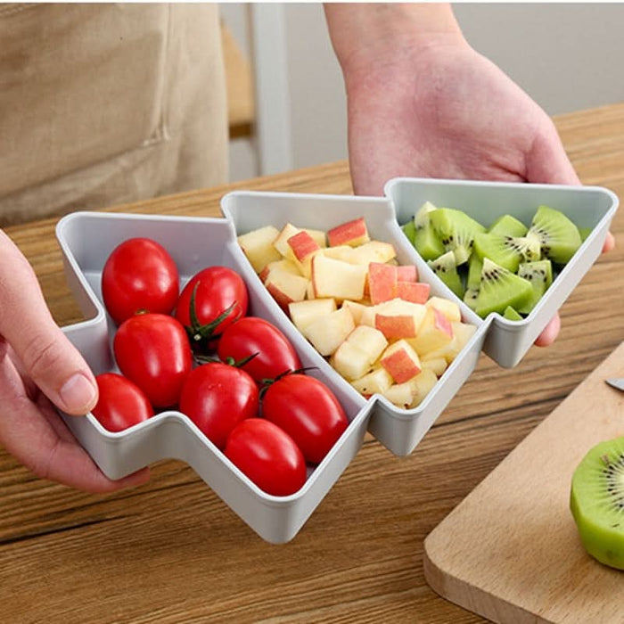 Christmas Tree Shape Snack Plate Kitchen Essentials