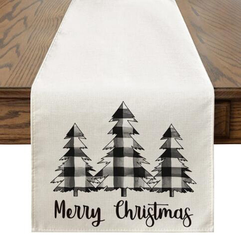 Christmas Tree Table Runner Kitchen Essentials