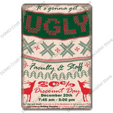 Christmas Vintage Metal Tin Signs Kitchen Essentials