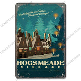 Christmas Vintage Metal Tin Signs Kitchen Essentials