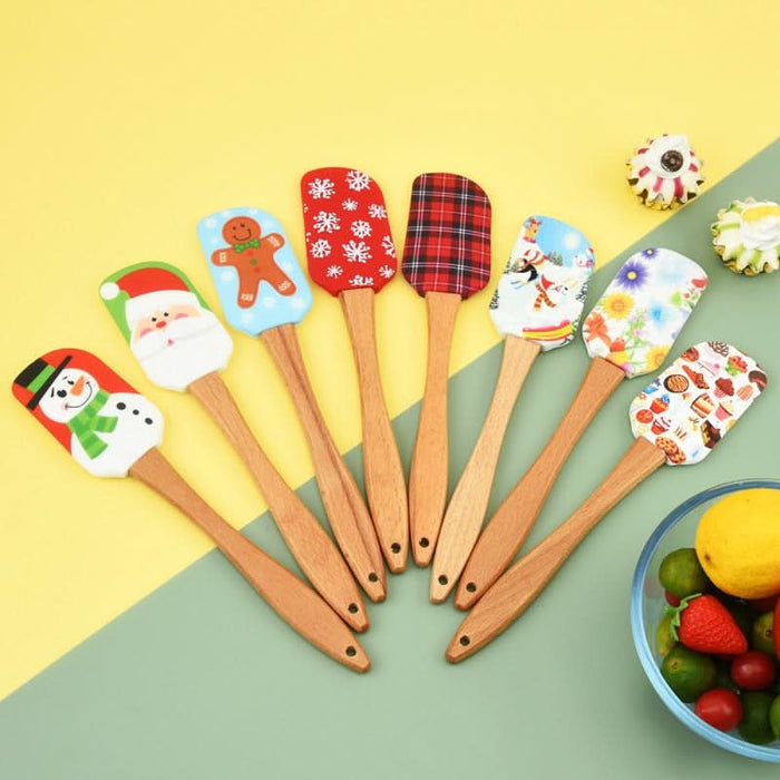 Christmas Wooden Spatula Kitchen Essentials