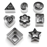 Cookie Cutter Set Digital/Heart/Star/Animal/Flower DIY Baking Mold eprolo