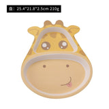 Creative Animals Kids Dinnerware Plates Kitchen Essentials