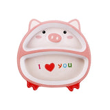 Creative Animals Kids Dinnerware Plates Kitchen Essentials