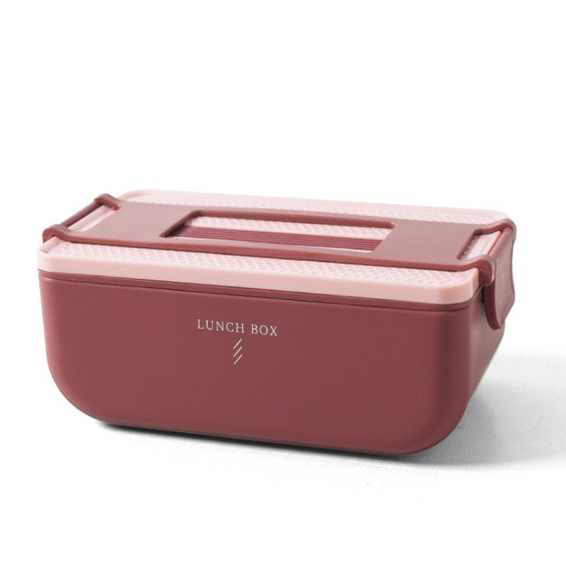 Double-Layer Bento Box for Kids Kitchen Essentials