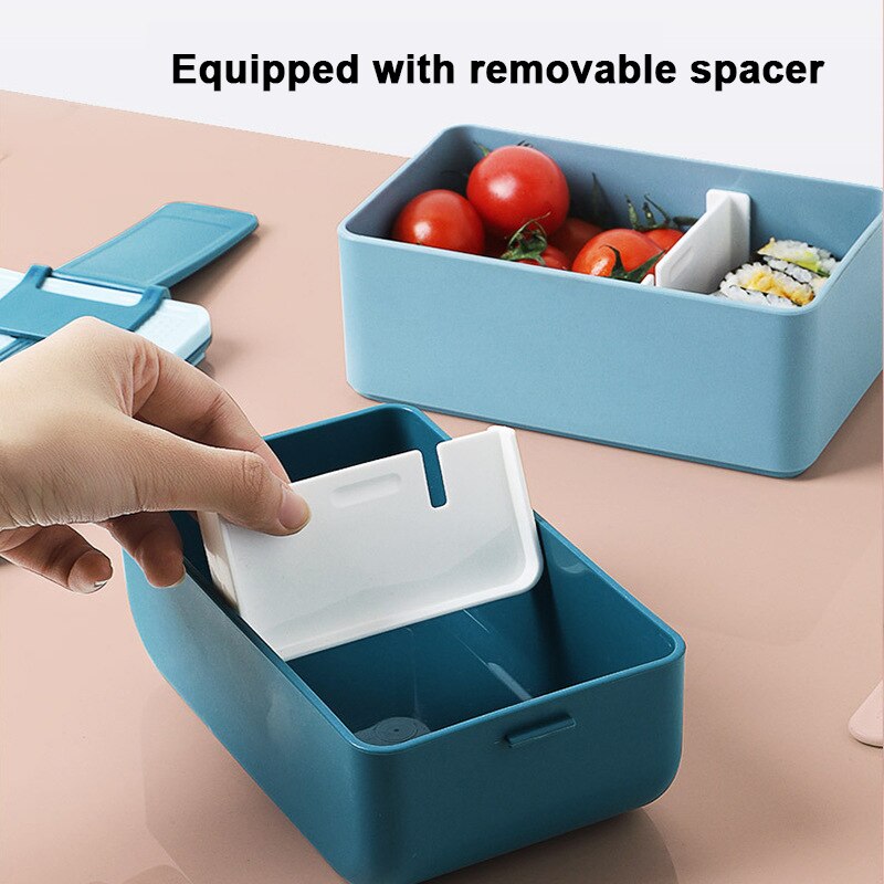 Double-Layer Bento Box for Kids Kitchen Essentials
