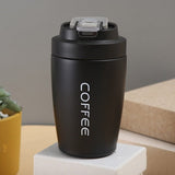Double Stainless Steel Thermos Tea & Coffee Mug with Non-slip Case Kitchen Essentials