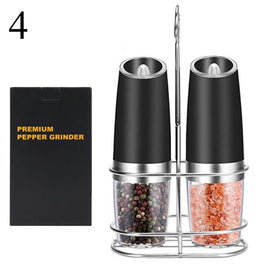 Electric Salt and Pepper Grinders Stainless Steel Kitchen Essentials