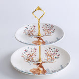 Elk Christmas Plate & Cup Cake Stand Kitchen Essentials