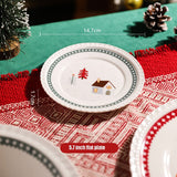 Exquisite Ceramic Christmas Tableware Kitchen Essentials