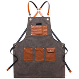 Fashion Canvas Unisex Kitchen Aprons Kitchen Essentials