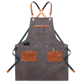 Fashion Canvas Unisex Kitchen Aprons Kitchen Essentials