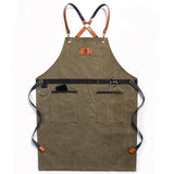 Fashion Canvas Unisex Kitchen Aprons Kitchen Essentials