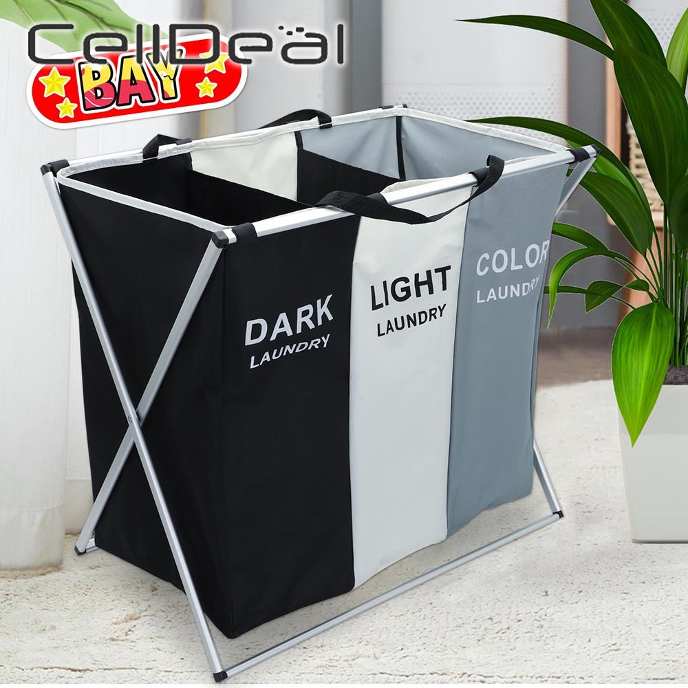 Foldable Collapsible Large Laundry Baset Kitchen Essentials