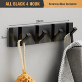 Folding Towel Hanger for Kitchen in Black and Gold Kitchen Essentials