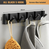 Folding Towel Hanger for Kitchen in Black and Gold Kitchen Essentials