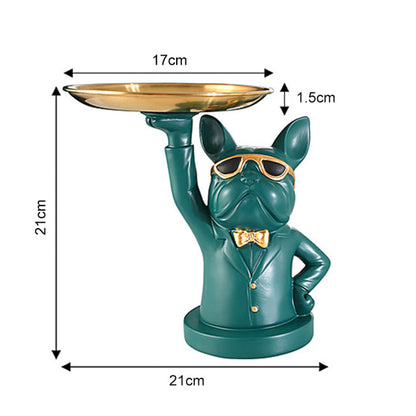 French Bulldog Sculpture Dog Statue Kitchen Essentials