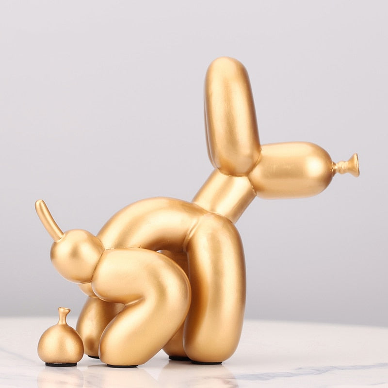 Resin Balloon Dog Statues Kitchen Essentials