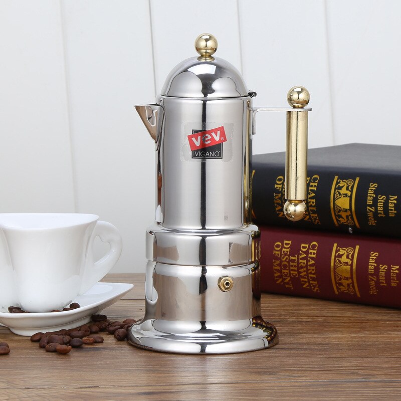 Stylish, Retro Stove Coffee Percolator Kitchen Essentials