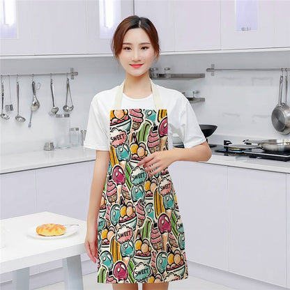 Doughnut & Ice Cream, Fun Kitchen Apron Kitchen Essentials