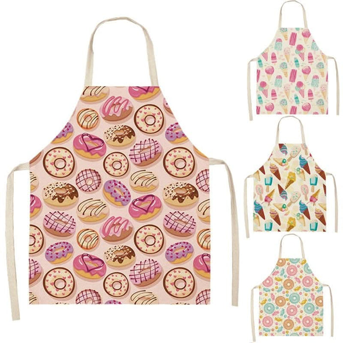 Doughnut & Ice Cream, Fun Kitchen Apron Kitchen Essentials