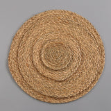 Handmade Weave Non-slip Placemats & Coasters Kitchen Essentials