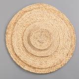 Handmade Weave Non-slip Placemats & Coasters Kitchen Essentials