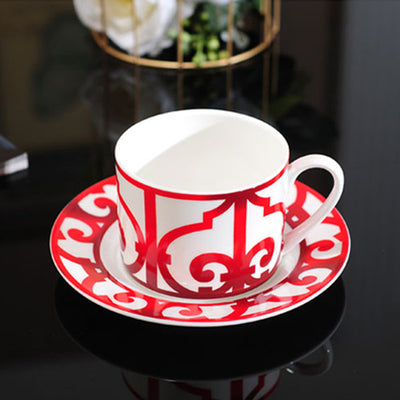 High-Grade Bone China Tableware - Cups & Saucers Kitchen Essentials